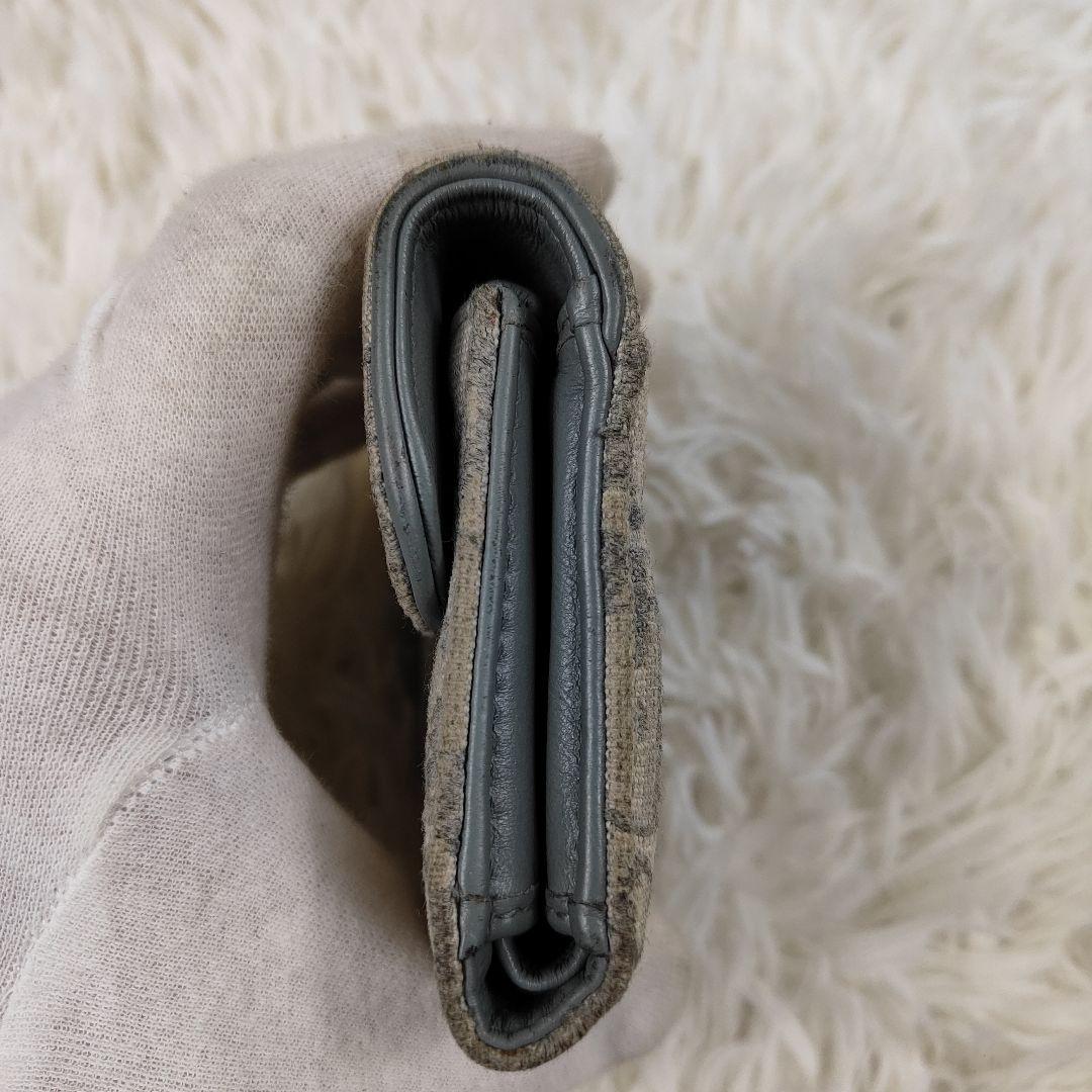 本日限定価格　DIOR 三つ折り 財布　サドル　オブリーク　トロッター柄