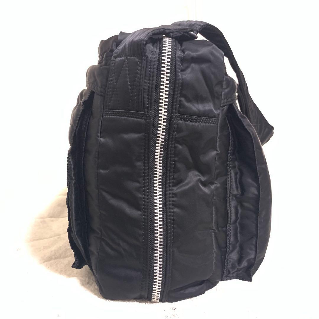 美品 PORTER ポーター タンカー 2way ボストンバッグ 黒 出張旅行