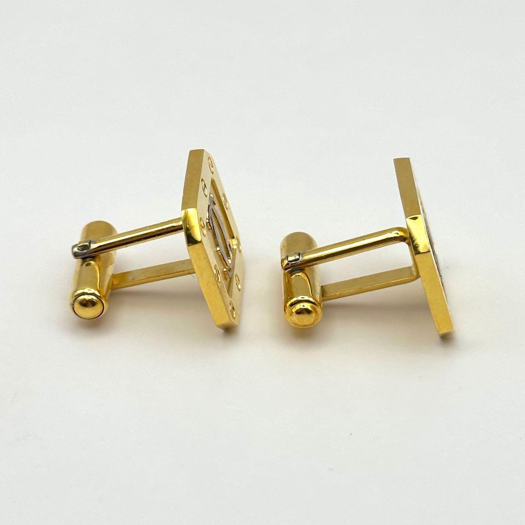 【希少】Cartier カフス ネクタイピン セット 2Cロゴ ゴールド