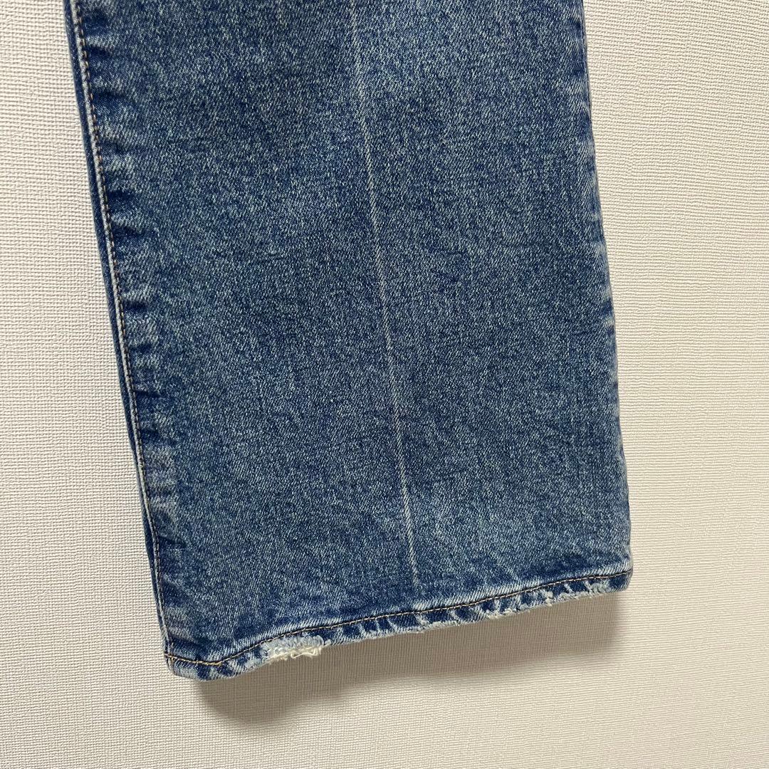 【試着のみ】moussy MVS flare デニム　MVSフレア　ブーツカット