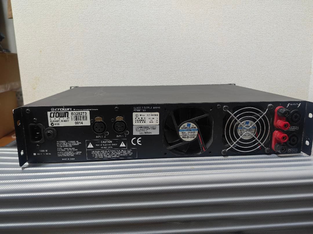 AMCRON XLS 602 パワーアンプ [ ジャンク品 ]