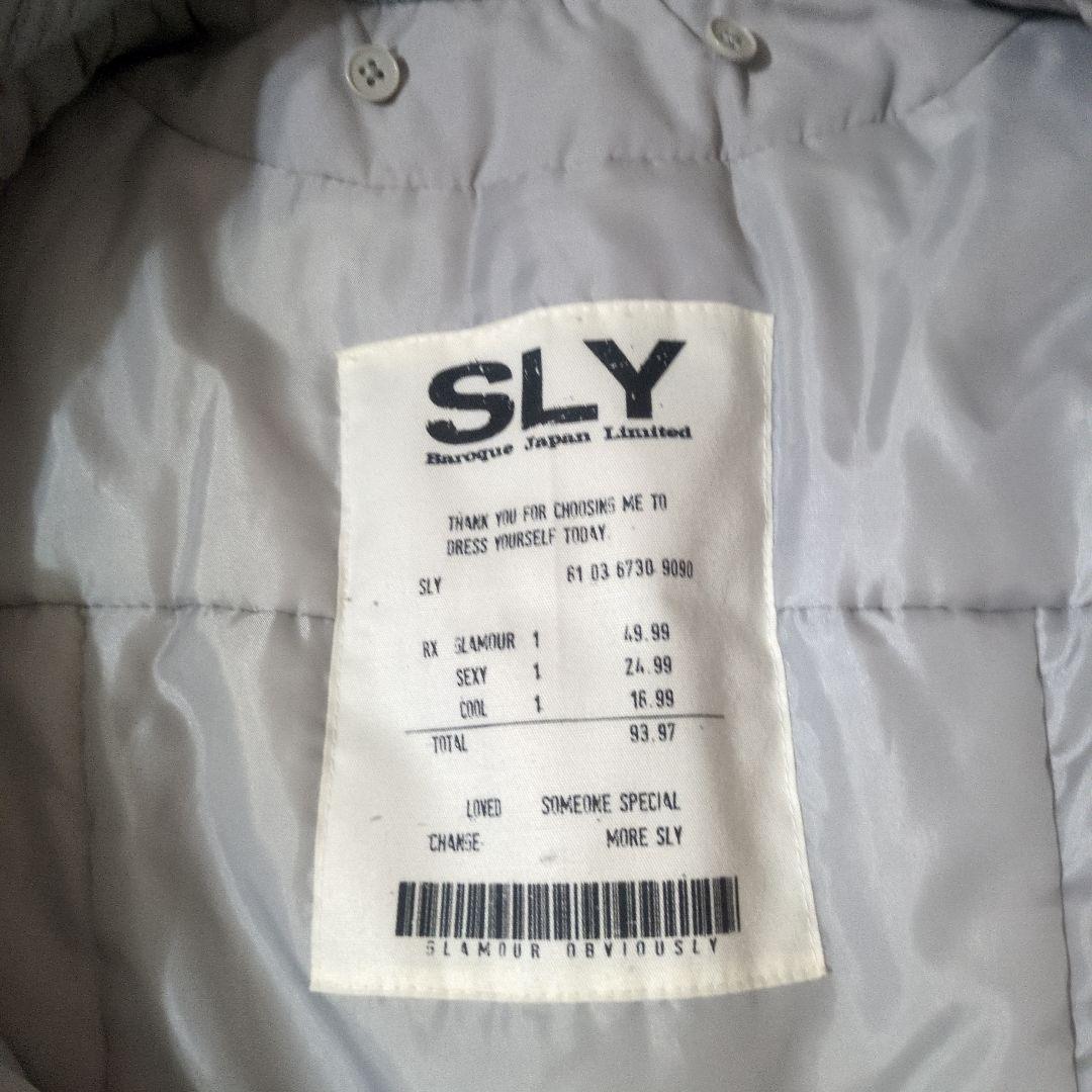 SLY グレー ファー.モッズコート 美品 Y2K.サイズ2・Мサイズ　上戸彩