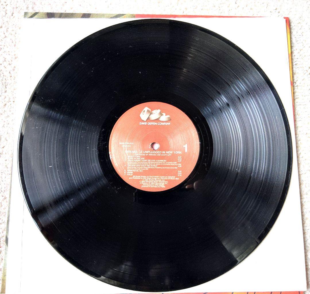 Nirvana ニルヴァーナ LPレコード　2枚