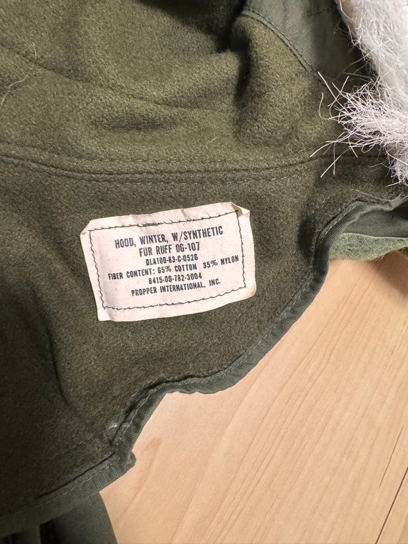 【名作 M-65 モッズコート】米軍実物 70s MEDIUM フルセット