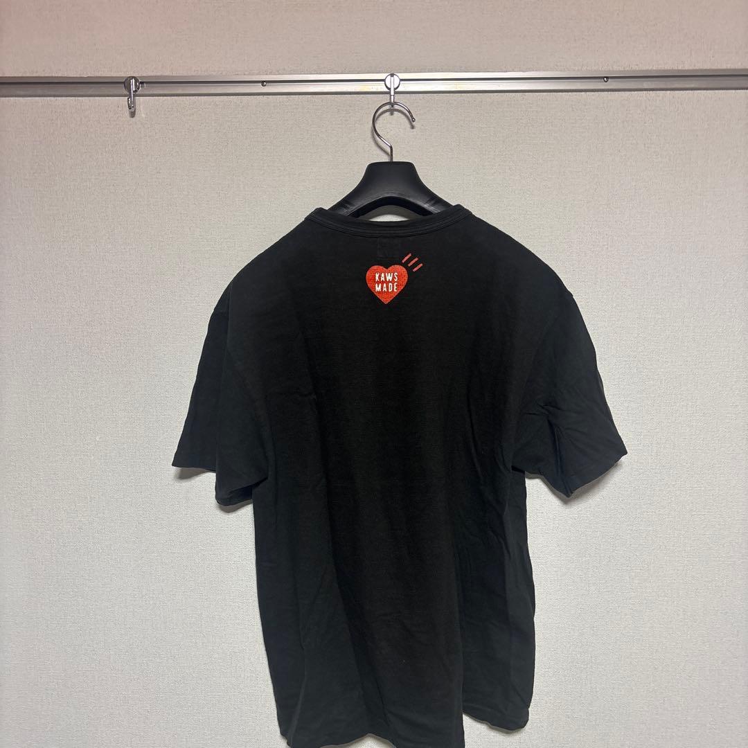 HUMAN MADE カウズメイド　ブラック Tシャツ