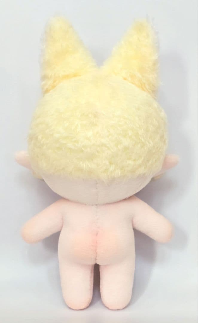 自作 無属性 ぬいぐるみ 骨入り お狐くん 13cm