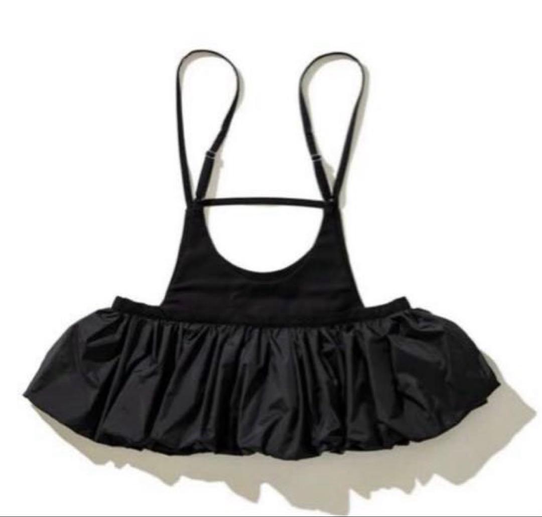 【 最終価格 】poI frill bustier skirt black