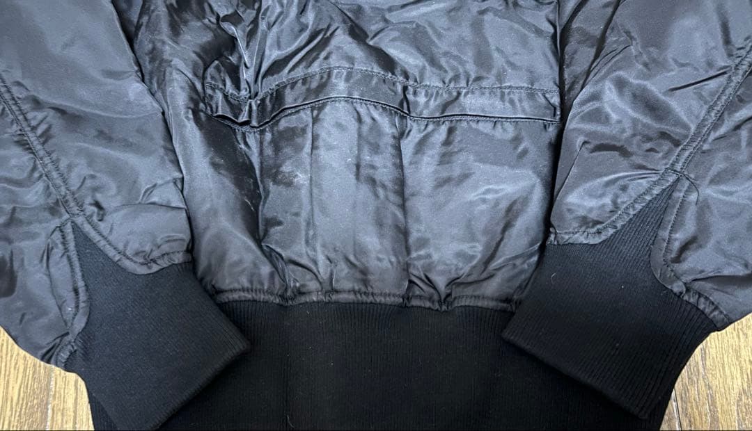 FEAR OF GOD ESSENTIALS MA-1 ブラック L