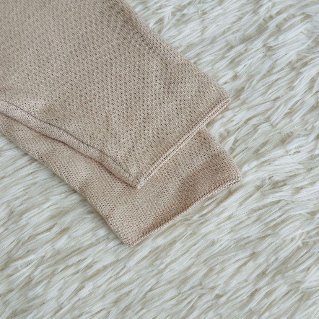 【極美品✨】ドゥーズィエムクラス Twinscotton ロングガウン ベージュ