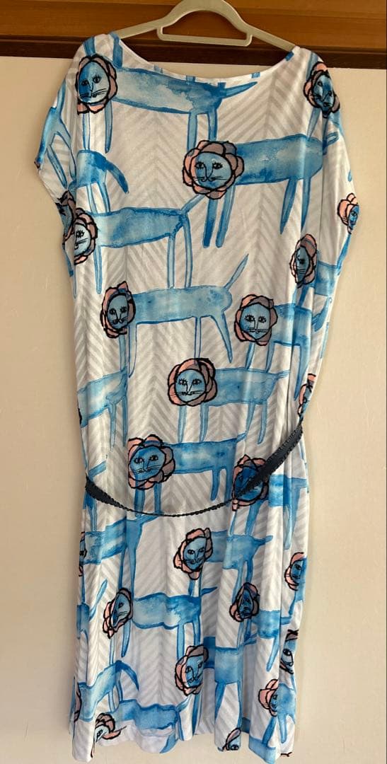 ミナペルホネン☆ワンピース look 38 blue