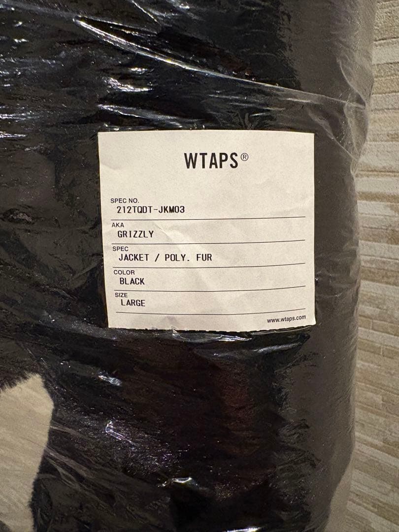 WTAPS GRIZZLY JACKET 新品未使用　タグ付き