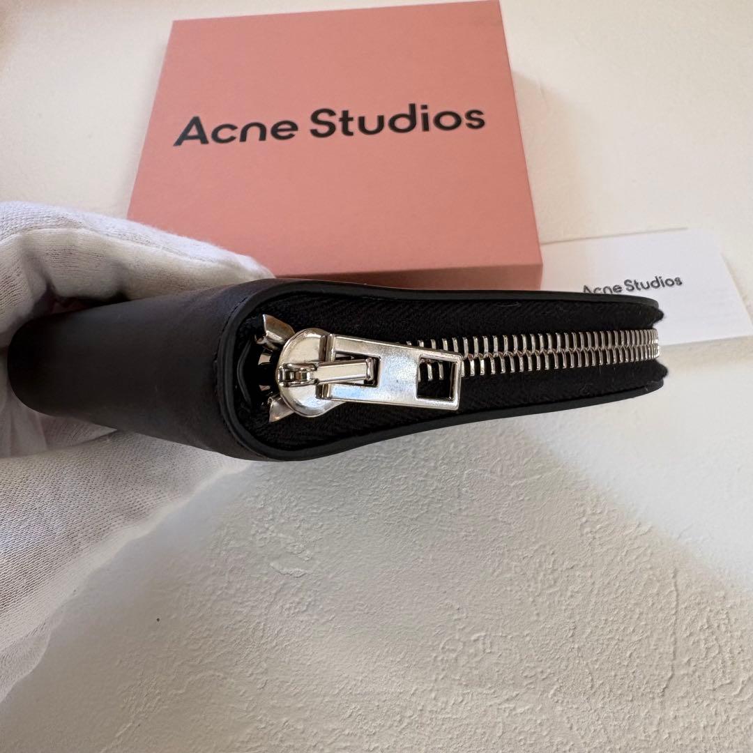 ACNE STUDIOS ジッパーウォレット 2つ折り 財布 レザー