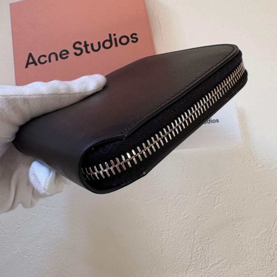 ACNE STUDIOS ジッパーウォレット 2つ折り 財布 レザー