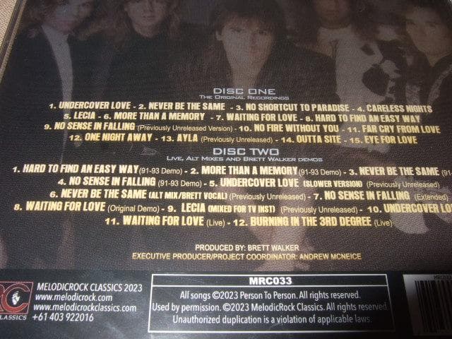 PERSON TO PERSON,メロディアスハード,AOR,新品未開封,2CD