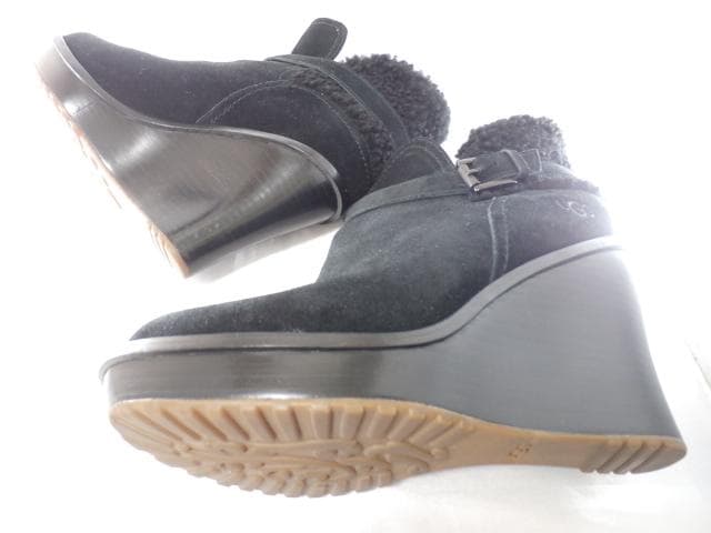 UGG★本革ショートブーツ★25★1回使用★ランクS