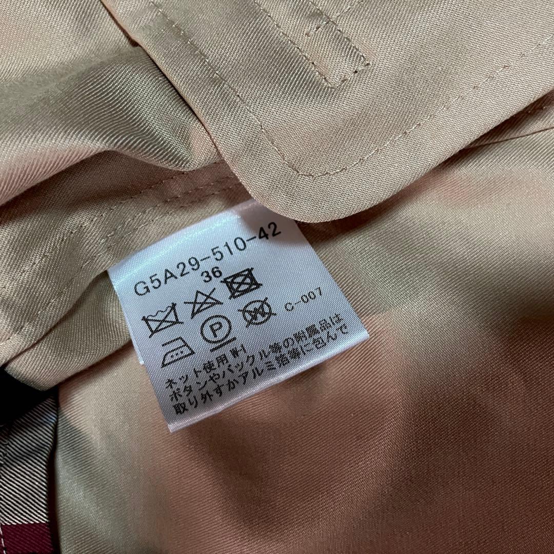 【美品】MACKINTOSH LONDON ショートトレンチコート　36