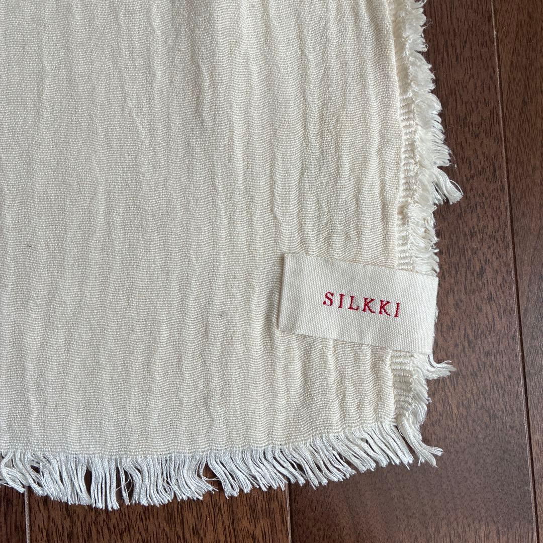 SILKKI ストール　桐生　シルク　シルッキ