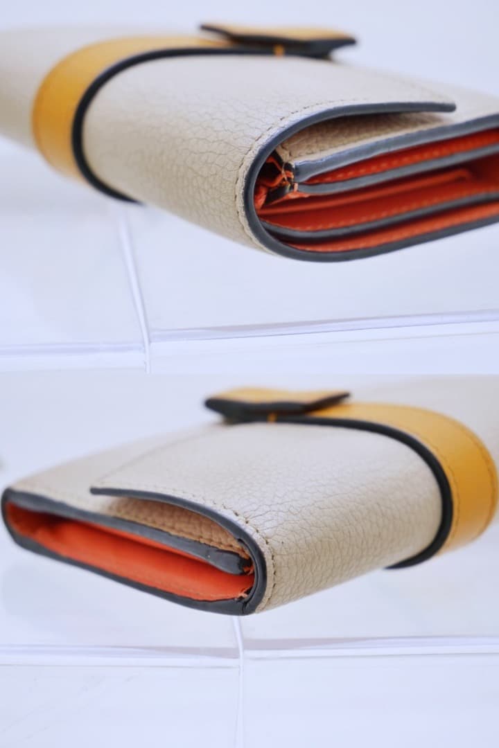 ⭐️美品 　LOEWE ロエベ　スモール バーティカル ウォレット　三つ折り財布