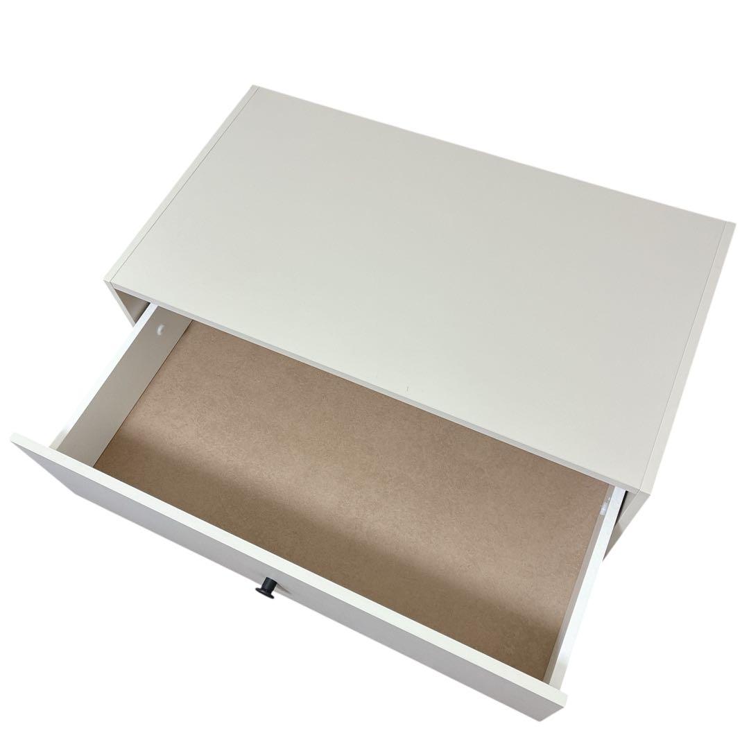 【完成品】IKEA GURSKEN グールスケン 3段チェスト ライトベージュ