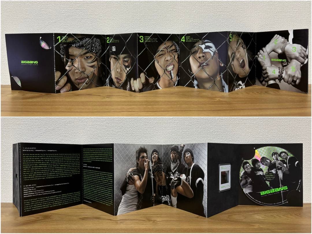 BIGBANG 1st 2nd 3rd Single CD 第1集 韓国盤セット