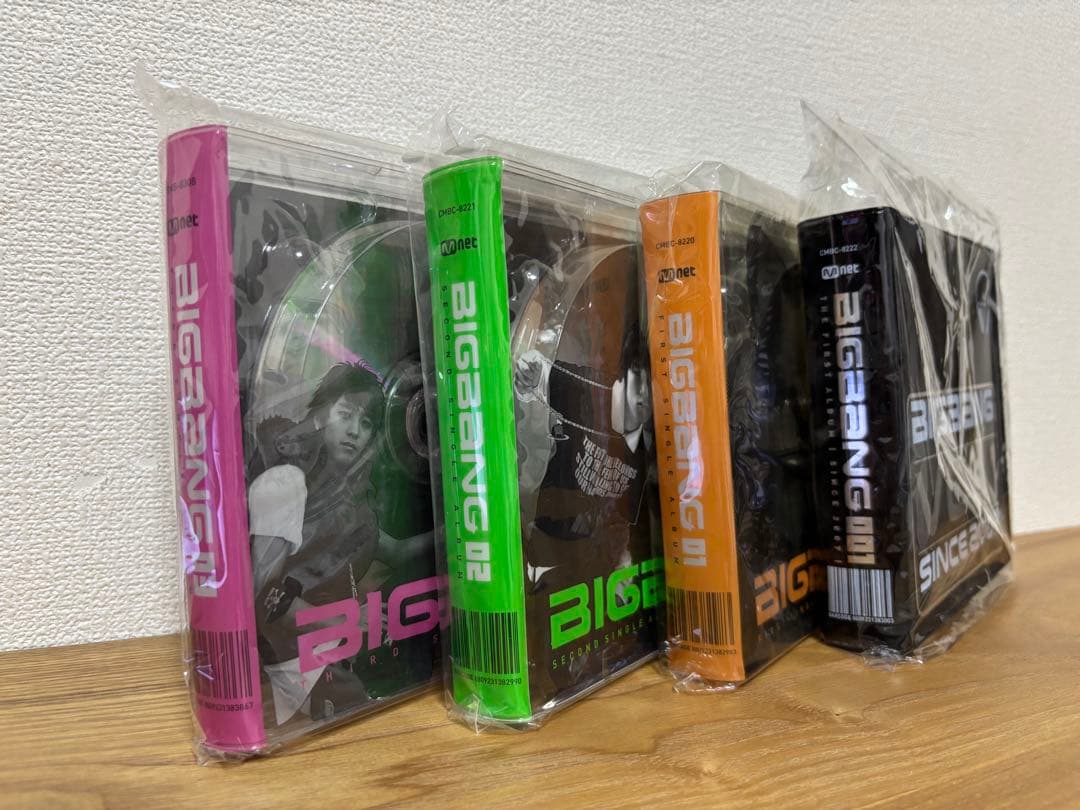 BIGBANG 1st 2nd 3rd Single CD 第1集 韓国盤セット