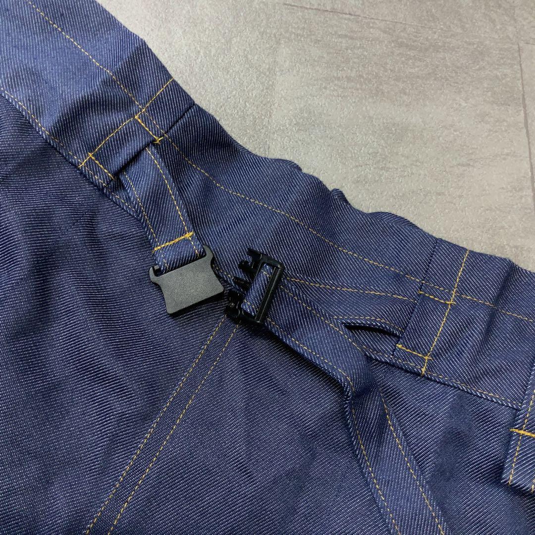 極美品 me ISSEY MIYAKE ワイドデニムパンツ FLATDENIM