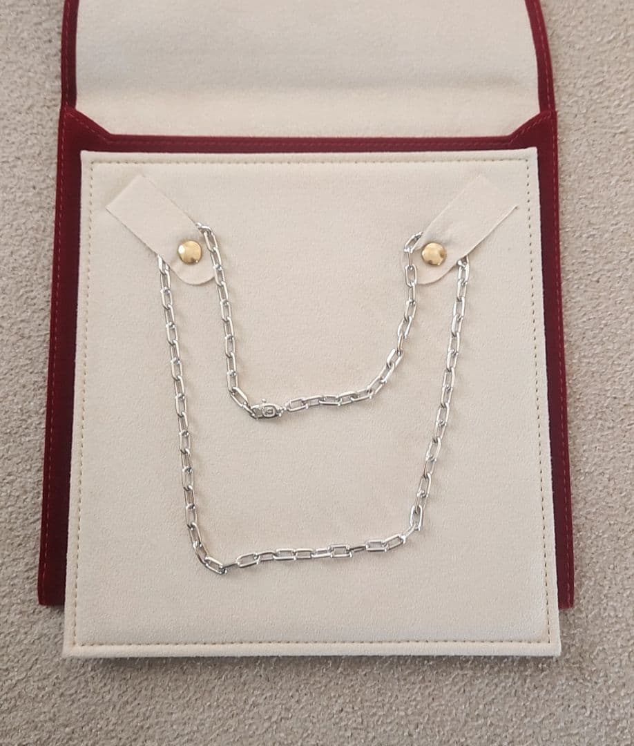 CARTIER カルティエ ネックレス スパルタカス K18WG 新品仕上げ
