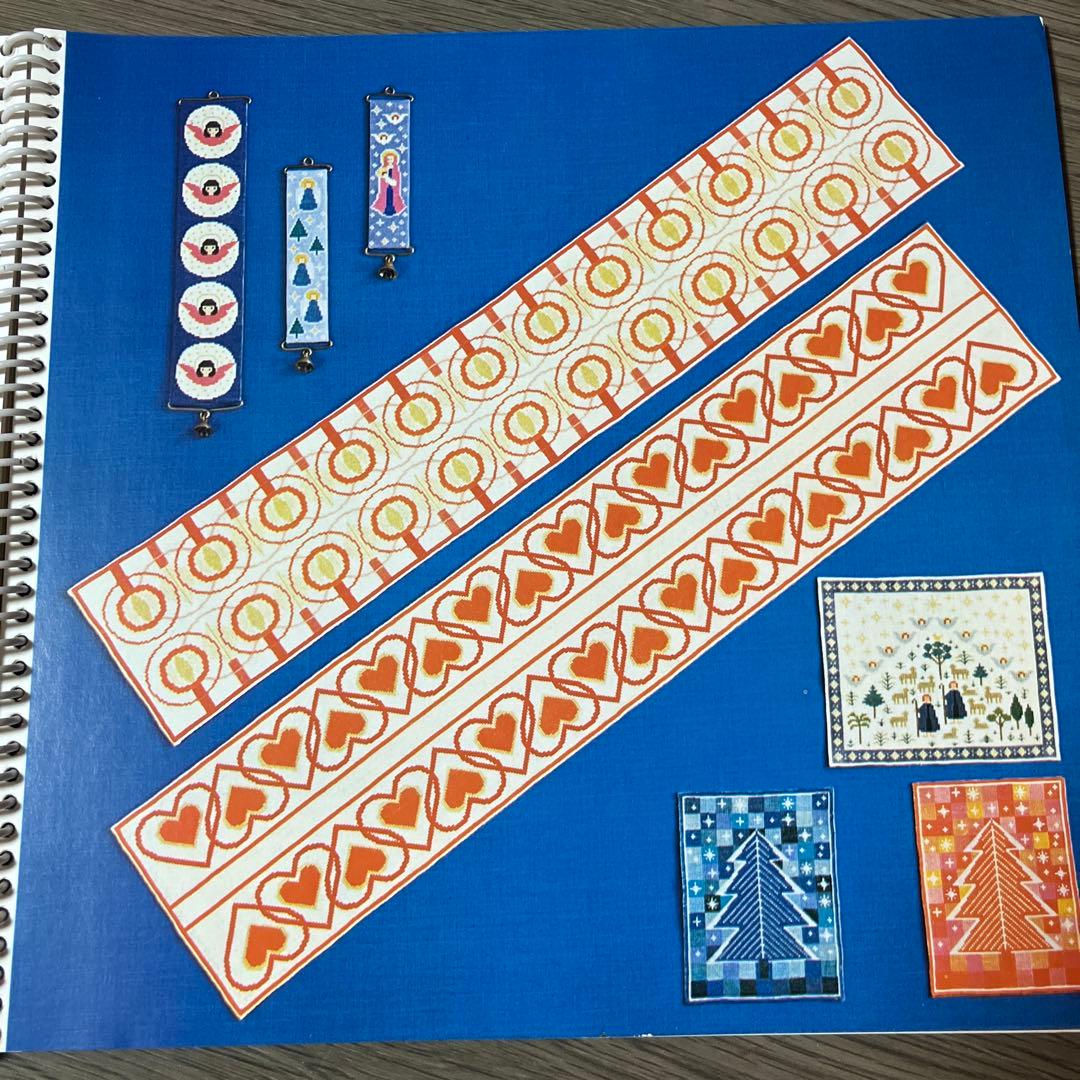 希少　フレメ刺繍　クリスマスクロスステッチ図案集　全79ページ