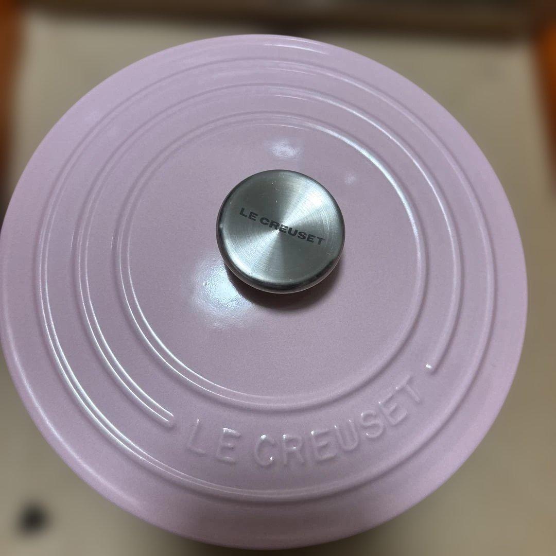 LE CREUSET ピンク 両手鍋（すき焼きポット）
