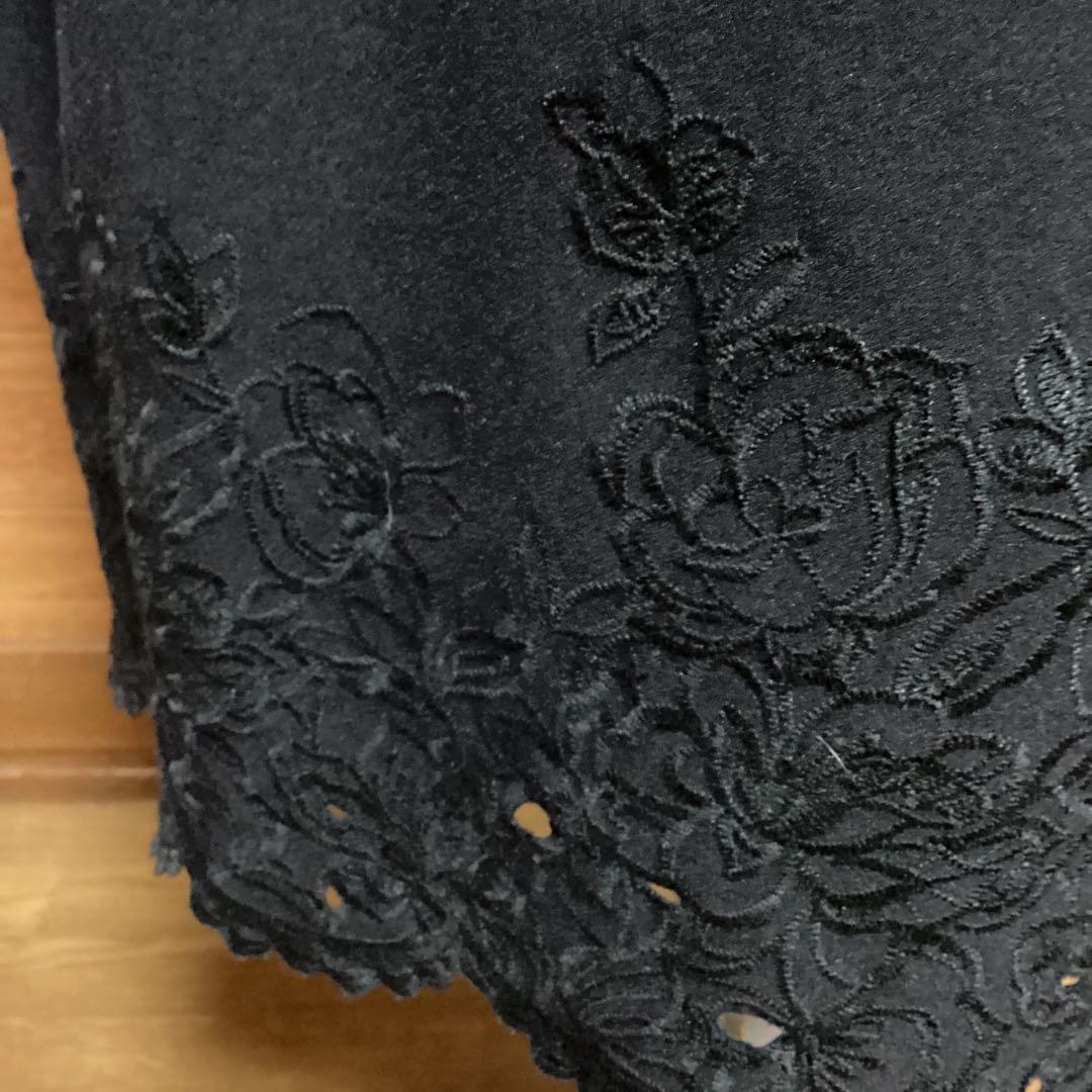 ローズティアラ のブラックワンピース サイズ42❣️ 美品‼️