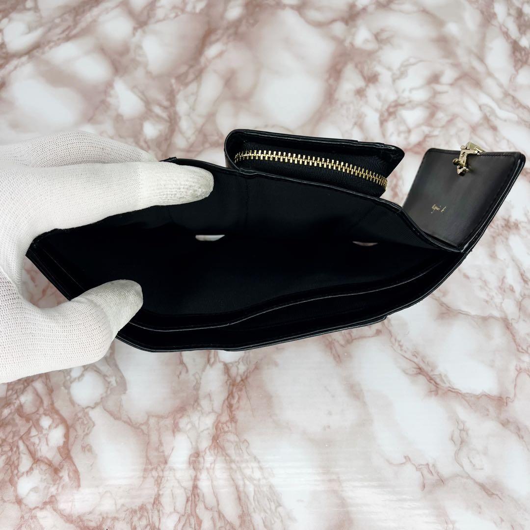 【極美品】agnès b. アニエス・ベー　二つ折り財布　折り財布21