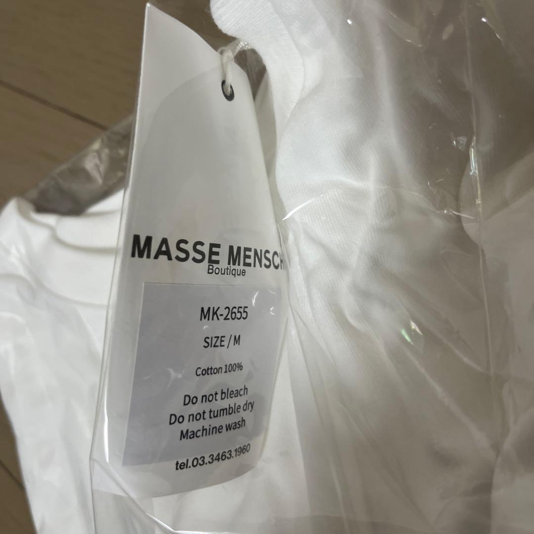 Noir　MASSE MENSCH ホワイトとグレーTシャツ2枚