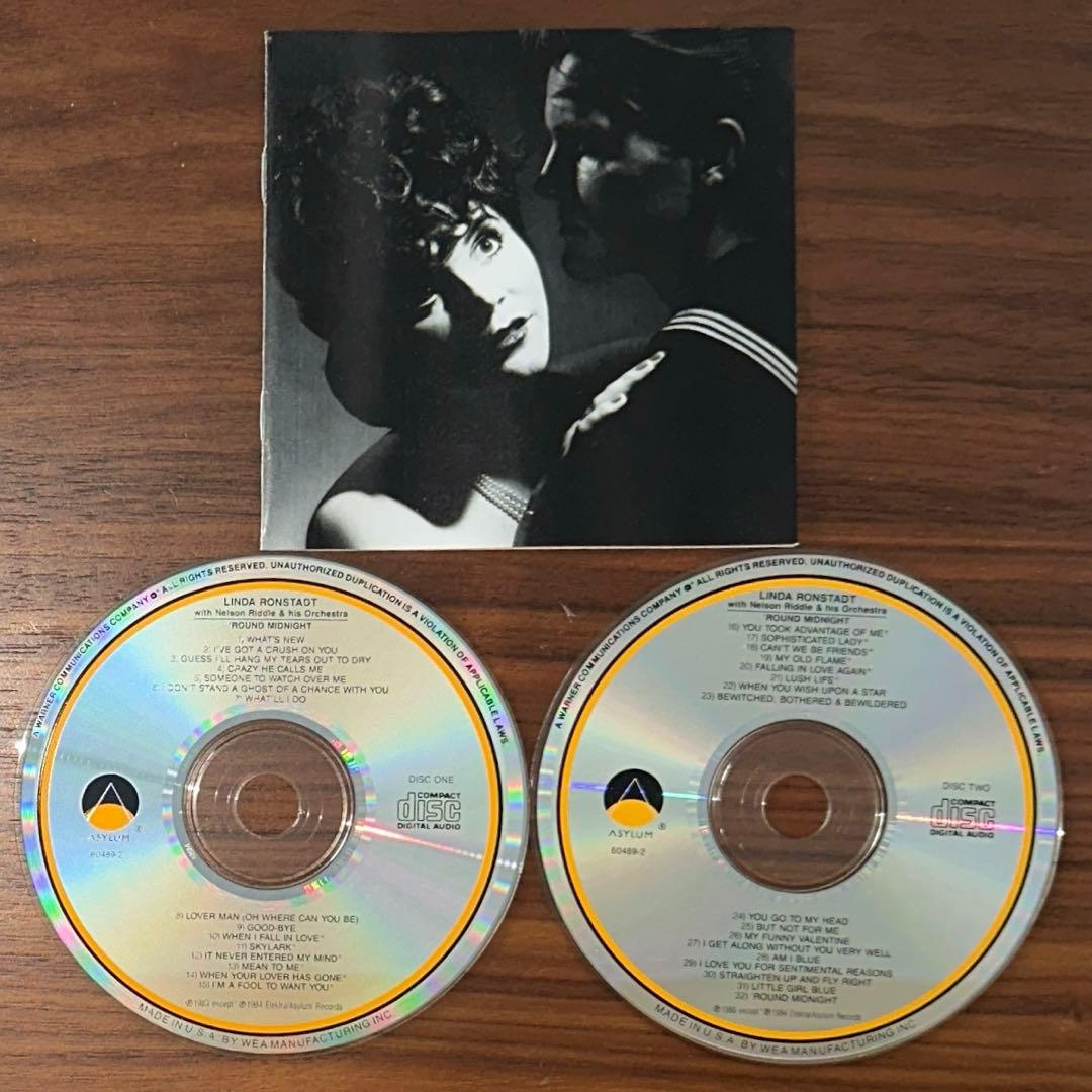 3LP on 2CD！Linda Ronstadt/Round Midnight