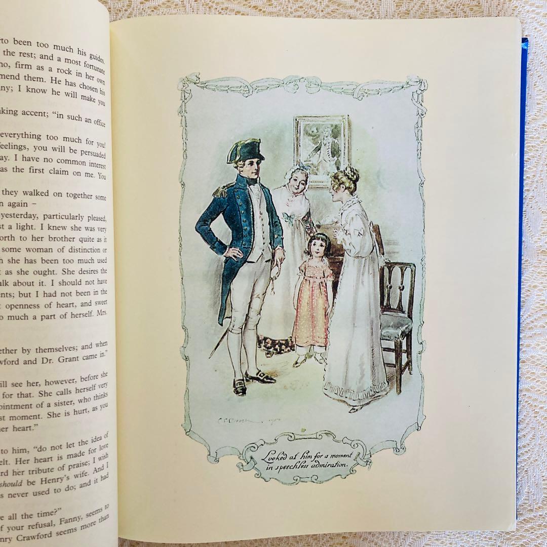 洋書　古書　ジェイン・オースティン作品集　豪華な特別限定版♡　大型本