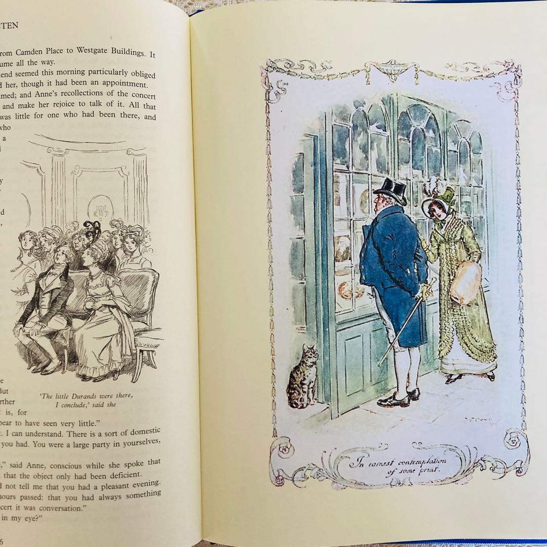 洋書　古書　ジェイン・オースティン作品集　豪華な特別限定版♡　大型本