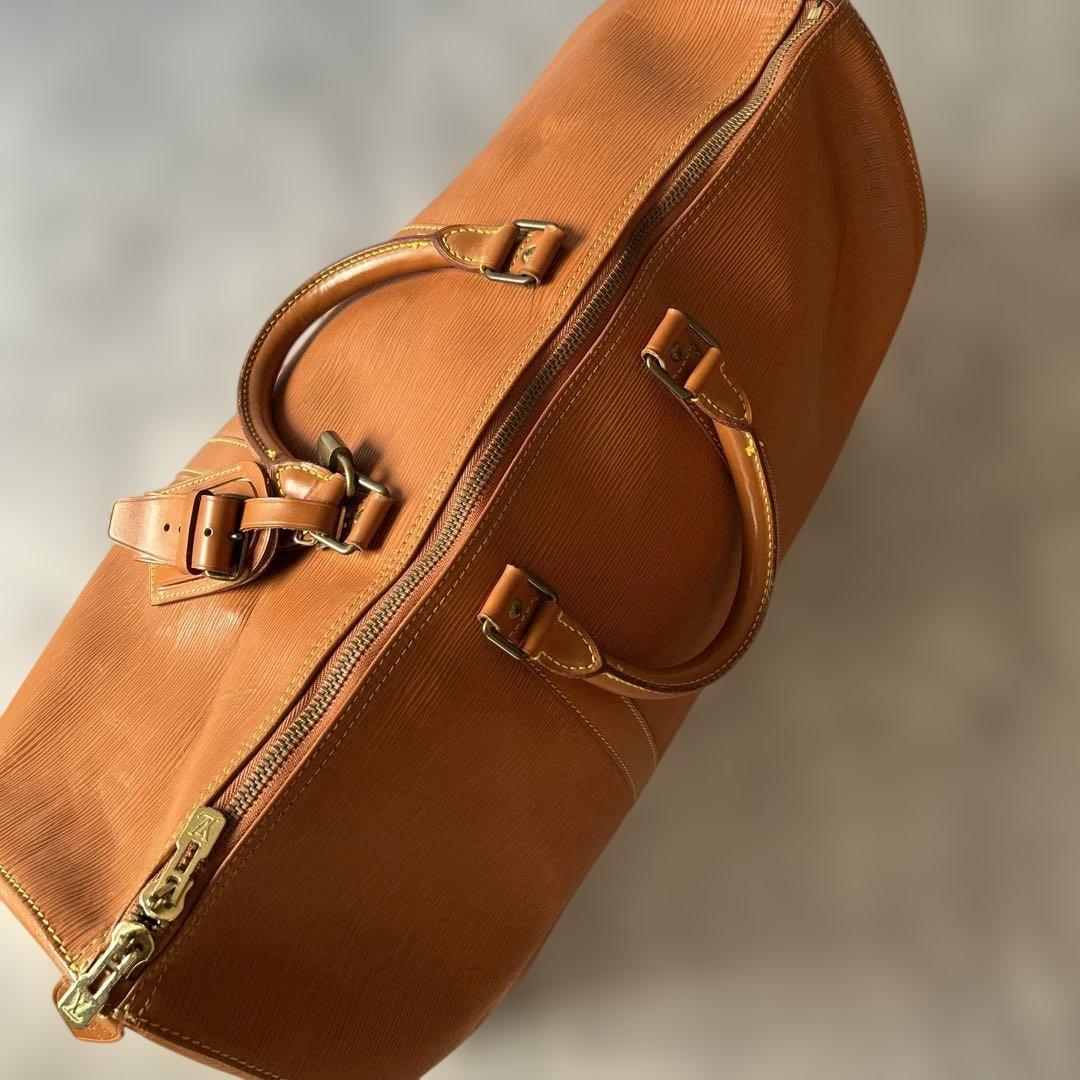 Louis Vuitton エピ　キーポル50 ボストンバック　ジパングゴールド