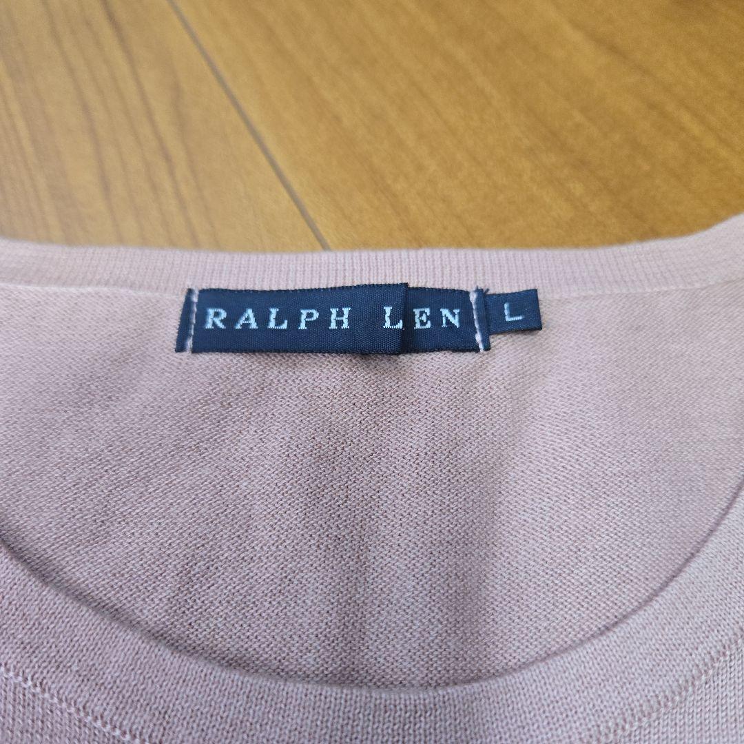 美品 ラルフローレン　アンサンブル　カーディガン ポニー刺繍　ニット ピンク