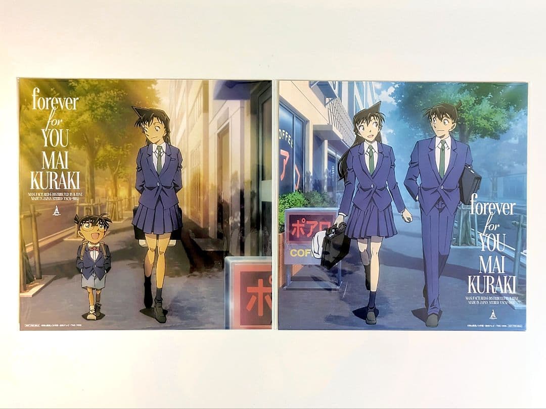 倉木麻衣 forever for YOU 名探偵コナン 特典缶バッジ メガジャケ