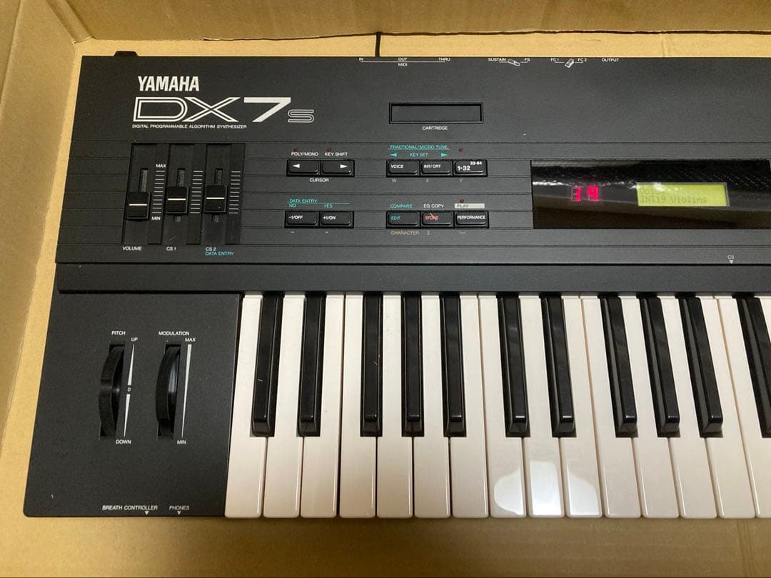 YAMAHA DX7s シンセサイザー キーボード ヤマハ 0802①