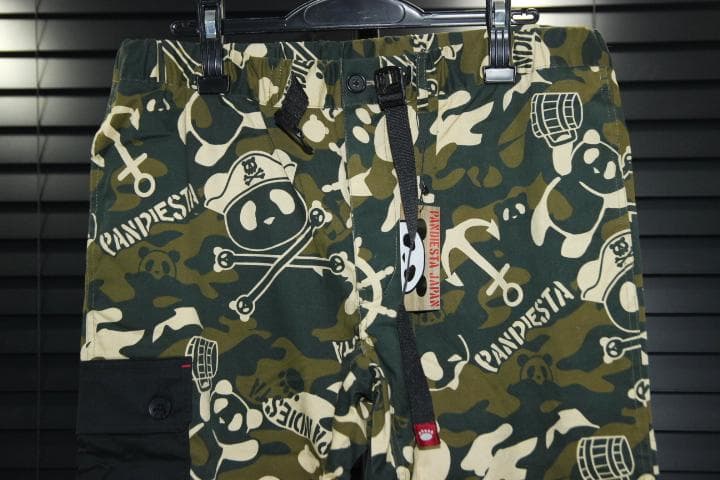 PANDIESTA 大きいサイズ サーマルパーカ＋迷彩パンツ セットアップ 3L