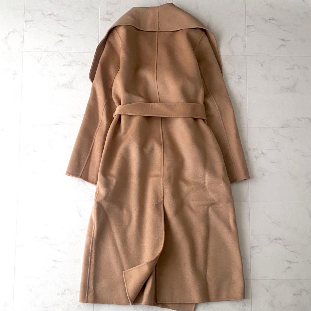 美品☆ IVY &OAK アイビーオーク ウールガウンコート ゆったり 38
