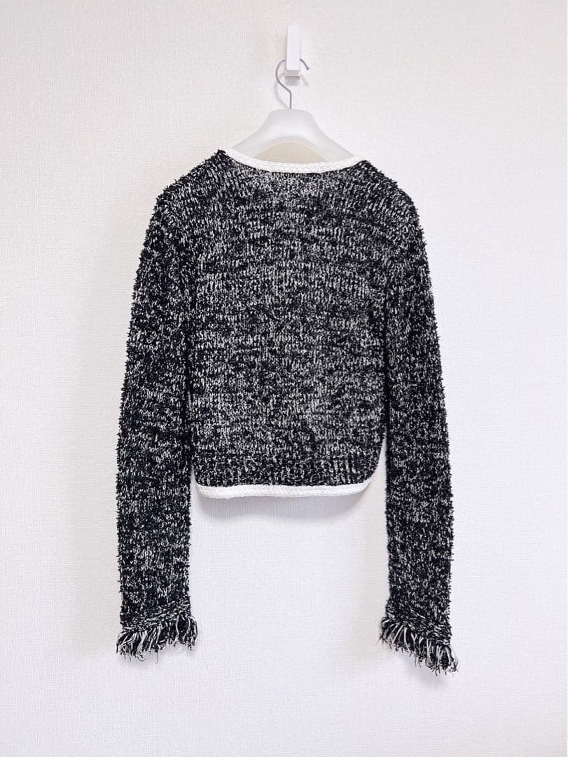 【PRANK PROJECT】Front Charm Knit Jacket