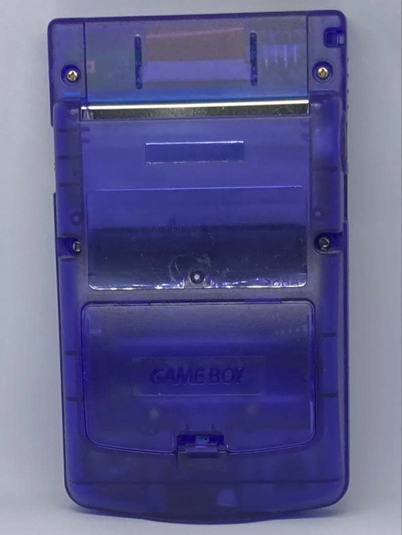 ゲームボーイカラー　クリアパープル