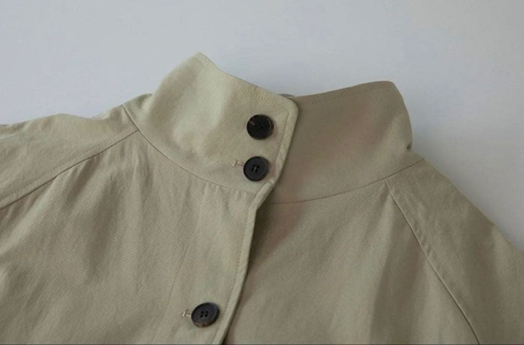 ジャケット・アウター OHOTORO drop trench coat