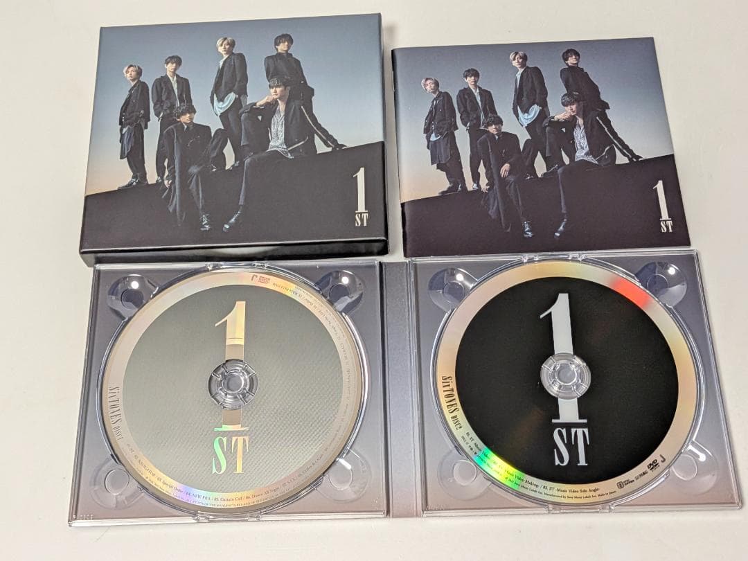 SixTONES　アルバム 1st 初回盤A/B/通常盤 3点セット 特典2種付