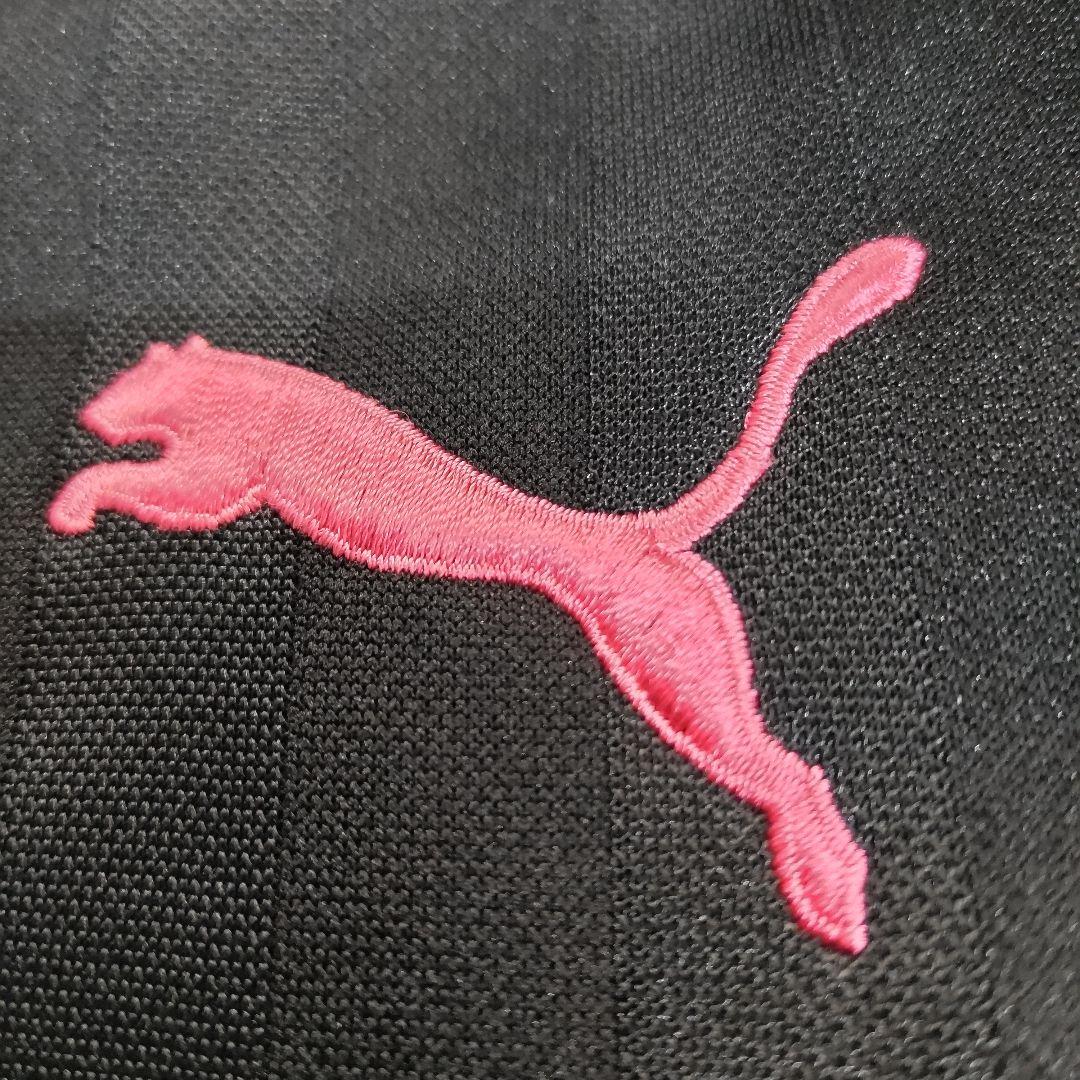 PUMA プージャ ジャージ上下セット ブラック×ピンク SS