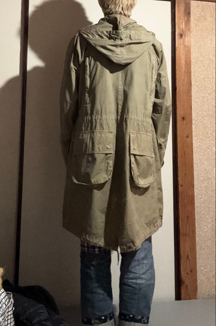 Barbour × Engineered Garments モッズコートXS