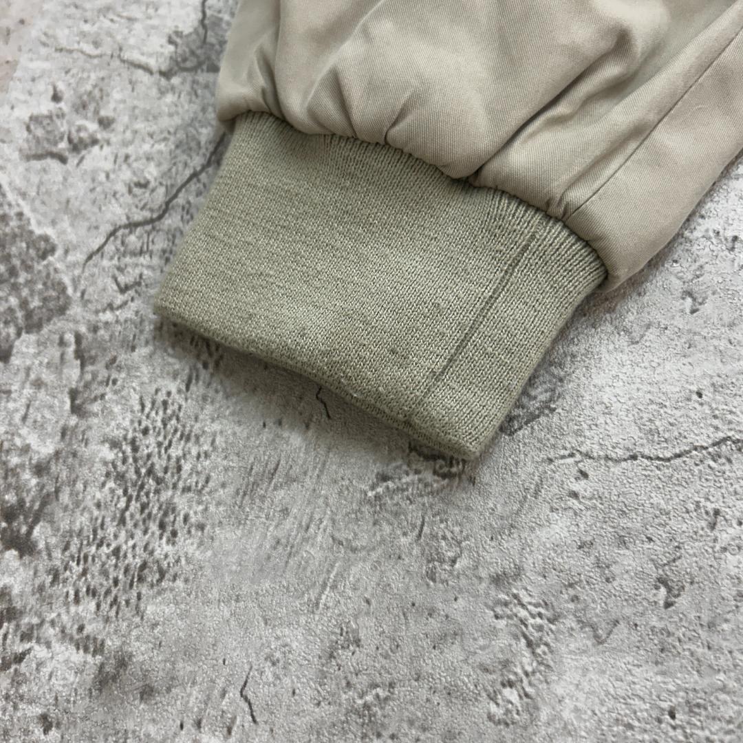 マ*ん様 WEATHERPROOF　スイングトップ　L　ベージュ　刺繍　古着