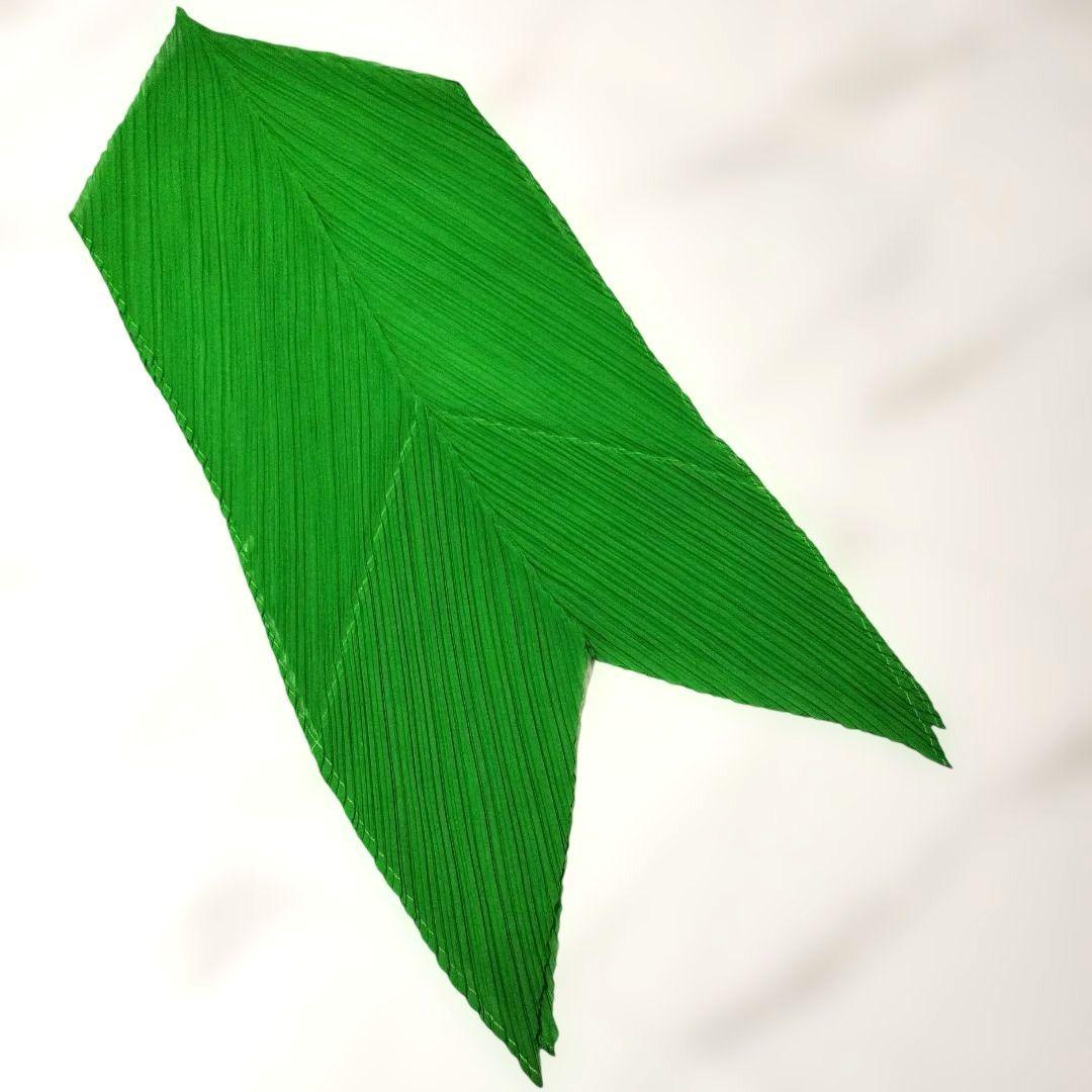 専用！ISSEY MIYAKE プリーツプリーズ グリーン プリーツストール