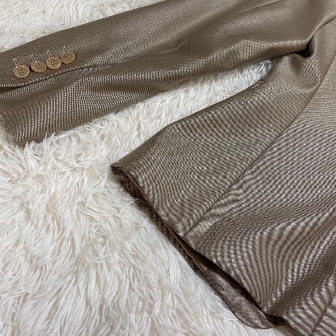 超美品　白タグ　Max Mara マックスマーラ　シャンパンゴールド　ジャケット